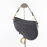 Christian Dior Mini Saddle Bag Black